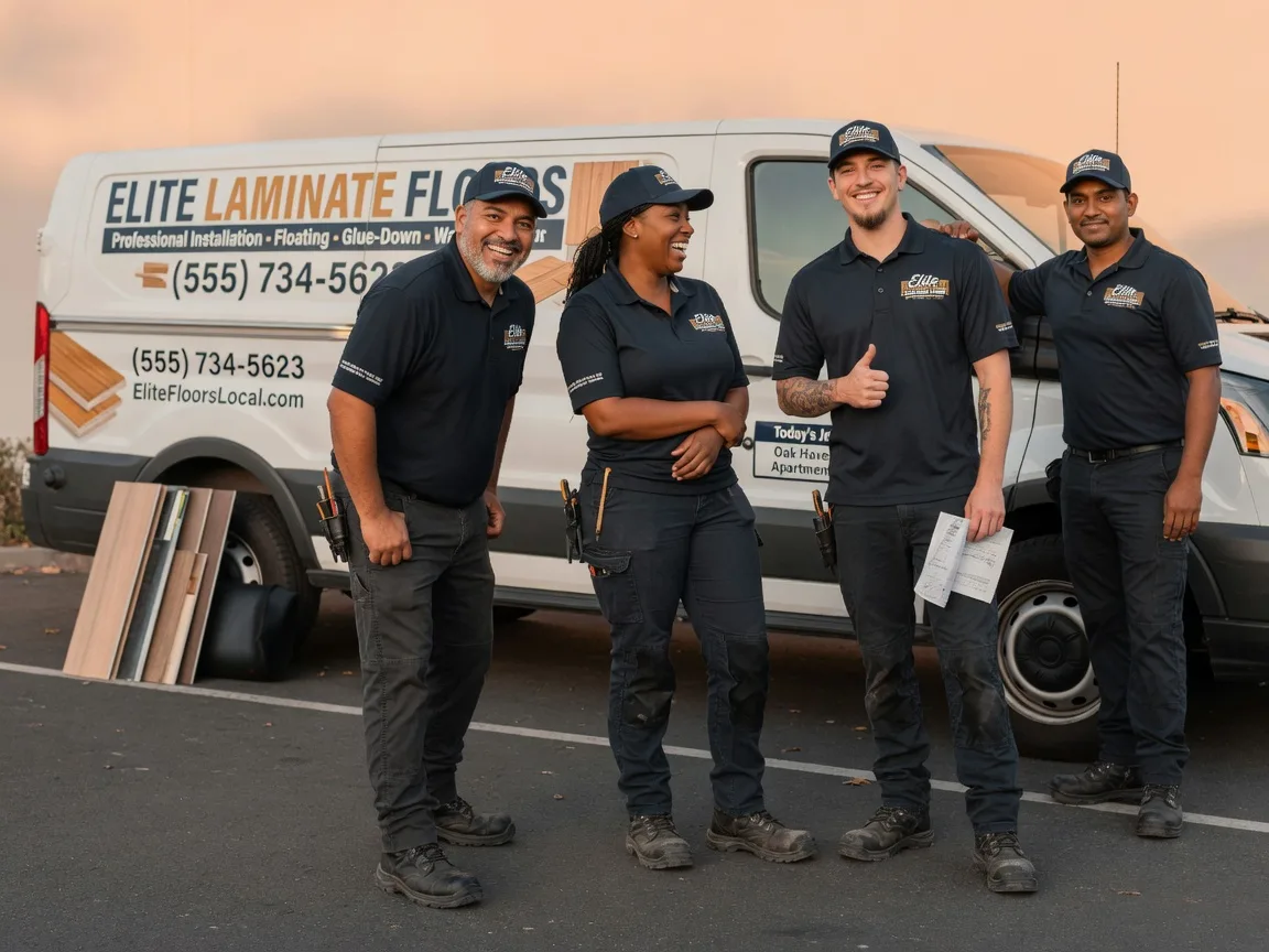 Laminate flooring installation company in Cecil, OH